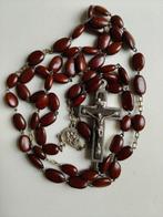 Reliquaire - Bois, Métal - 1940-1950 - Rosaire reliquaire -, Antiquités & Art