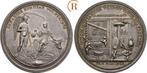 Zilver medaille auf den Frieden zu Aachen 1748 Aachen Stadt:, Postzegels en Munten, Verzenden