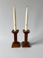 Meubelfabriek Oisterwijk - Kandelaar - Eik - Amsterdamse, Antiek en Kunst