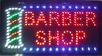 Kapper barber shop LED bord lamp verlichting lichtbak reclam, Huis en Inrichting, Verzenden, Nieuw