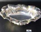 Schotel - Aufsatzschale, oval/Schiffchenform - .800 zilver