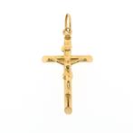 19,2 Krt. Gouden hanger van een kruis met corpus | INRI, Ophalen of Verzenden