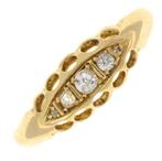 Zonder minimumprijs - Ring - 18 karaat Geel goud - 18kt 1917