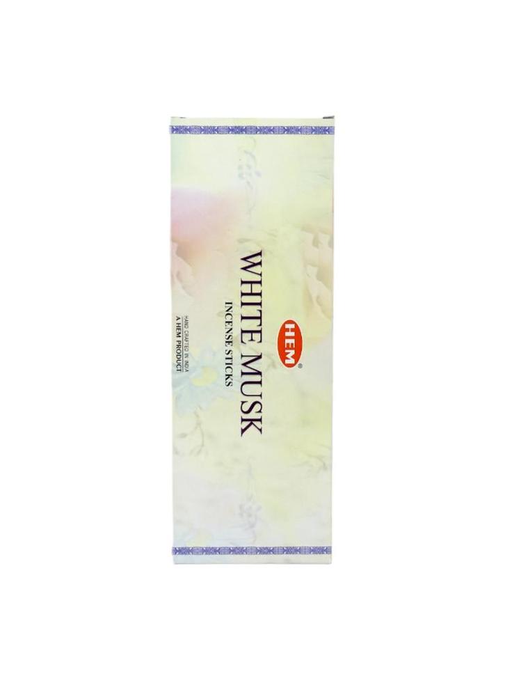 HEM Wierook - White Musk - Slof / Voordeelbox (6 Pakjes /..., Huis en Inrichting, Woonaccessoires | Overige, Nieuw, Ophalen of Verzenden