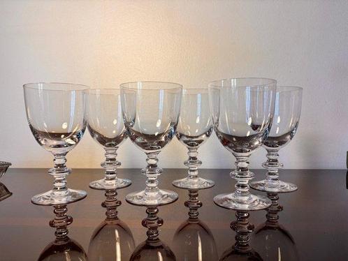 Champagneglas (6) - Kristal, Antiek en Kunst, Antiek | Glaswerk en Kristal