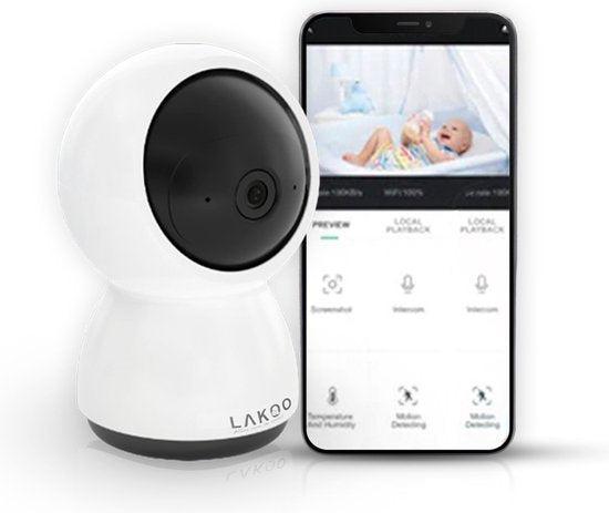 2dekans | LAKOO Kitty Babyfoon - Camera en App - Beste, TV, Hi-fi & Vidéo, Caméscopes numériques, Enlèvement ou Envoi