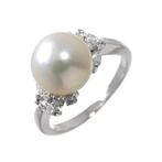 Mikimoto - Ring Platina, Handtassen en Accessoires, Ringen, Nieuw