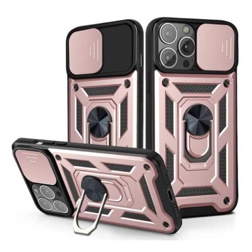 iPhone 13 Pro - Armor Hoesje met Kickstand en Camera, Telecommunicatie, Mobiele telefoons | Hoesjes en Screenprotectors | Apple iPhone