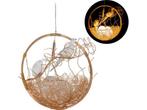 Veiling - Pendellamp vogelnest hanglamp vogel 2-lichts, Maison & Meubles
