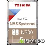 Toshiba N300 NAS 3.5  6TB SATA III HDWG460UZSVA, Informatique & Logiciels, Verzenden