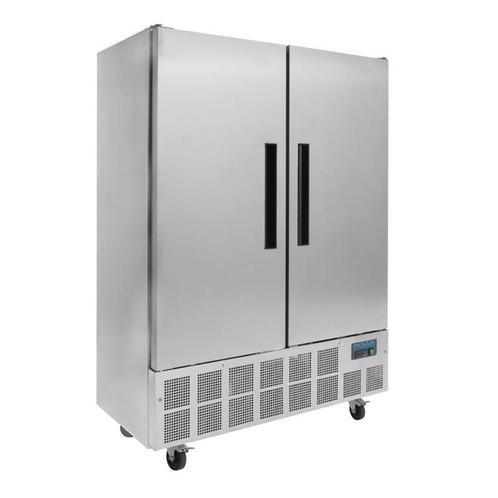 Polar G-serie 2-deurs slimline RVS koeling 960 liter, Zakelijke goederen, Horeca | Keukenapparatuur, Koelen en Vriezen, Verzenden