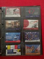 Pays-Bas. complete serie 43 Coincards eerste dag van de KNM, Postzegels en Munten, Munten | Europa | Euromunten