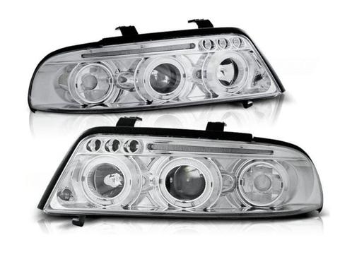 Angel Eyes koplampen Chrome geschikt voor Audi A4, Autos : Pièces & Accessoires, Éclairage, Envoi