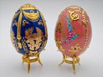 Fabergé ei - 2 House of Fabergé Eggs - Porselein, Antiquités & Art