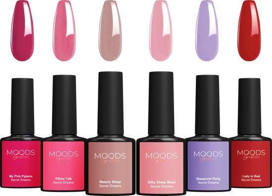 2dekans | Moods Gellac 6-delige Set - Gel Nagellak - 8ML -, Handtassen en Accessoires, Uiterlijk | Cosmetica en Make-up, Ophalen of Verzenden