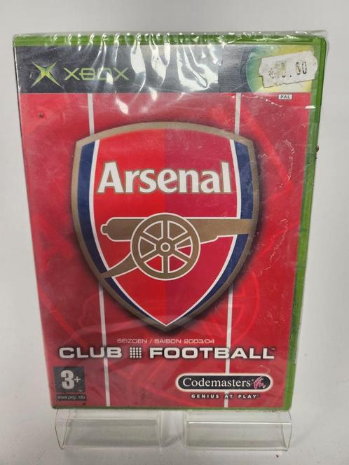 Arsenal Club Football geseald Xbox Original, Games en Spelcomputers, Games | Xbox Original, Zo goed als nieuw, Ophalen of Verzenden