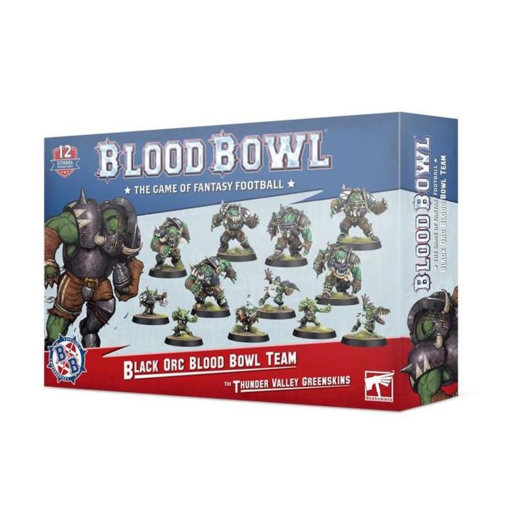 Black Orc Blood Bowl Team (Warhammer nieuw), Hobby en Vrije tijd, Wargaming, Ophalen of Verzenden