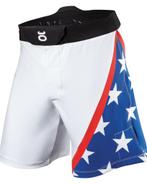 Tenacity USA Resurgence MMA Fight Shorts Wit, Verzenden, Vechtsport