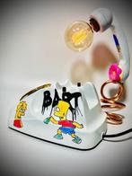 Tafellamp - Plastic, Koper, Metaal - Discofoon uit de jaren, Antiek en Kunst