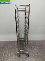Chariot Regal en acier inoxydable 10 x 30/87 cm Horeca, Verzenden
