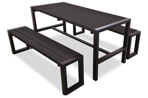 Terrastafel met banken 166x70cm | Colorado | Kwaliteits, Maison & Meubles, Tables | Tables mange-debout, Envoi
