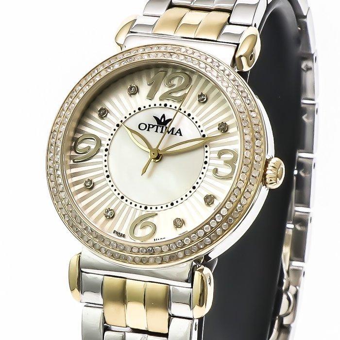 Optima - Swiss Diamond Watch - OSL365-SG-D-7 - Zonder, Bijoux, Sacs & Beauté, Montres | Hommes