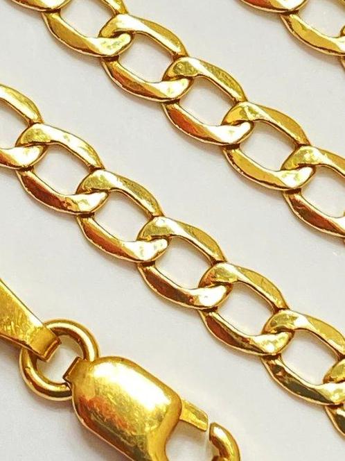 Zonder Minimumprijs - Halsketting - 18 karaat Geel goud, Handtassen en Accessoires, Kettingen