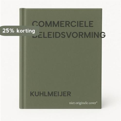 COMMERCIELE BELEIDSVORMING 9789020723069 KUHLMEIJER, Boeken, Schoolboeken, Gelezen, Verzenden