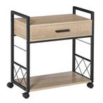 Trolley -  - Veelzijdig - Natuurlijk hout, Ophalen of Verzenden, Nieuw, Modern