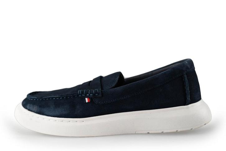 Tommy Hilfiger instappers in maat 42 Blauw | 15% korting, Kleding | Dames, Schoenen, Blauw, Zo goed als nieuw, Instappers, Verzenden