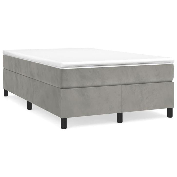 Lichtgrijs Bedframe 120x200 | Retour Deal | Luxe voor minder, Huis en Inrichting, Slaapkamer | Bedden, 120 cm, 200 cm, Grijs, Nieuw