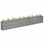 vidaXL Gabion plantenbak verhoogd 360x30x60 cm, Tuin en Terras, Bloempotten, Verzenden, Nieuw