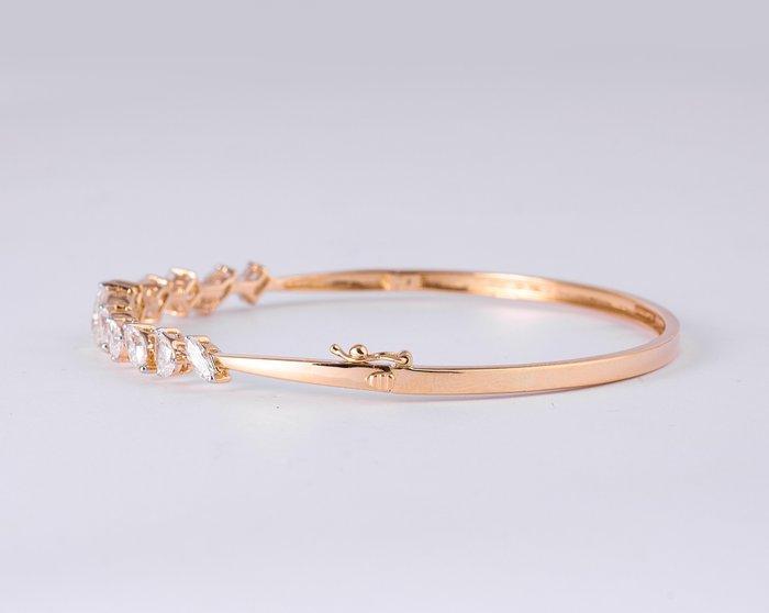 Armband - 14 karaat Geel goud - 1.91ct. tw. Diamant, Bijoux, Sacs & Beauté, Bracelets