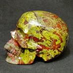 Sculpture extraordinaire de crâne humain, taillée à la main