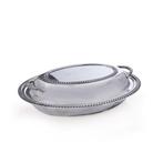 Old Sheffield Plate Style Silver-Plated Covered Serving Dish