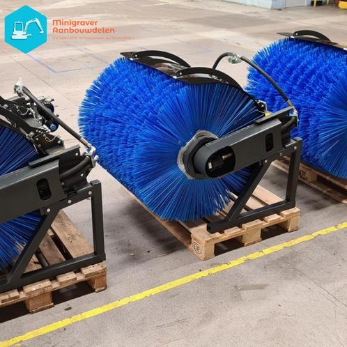 Hydraulische veegborstel voor kraan, Zakelijke goederen, Machines en Bouw | Onderdelen, Verzenden