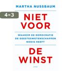 Niet voor de winst 9789026326653 Martha Nussbaum, Boeken, Verzenden, Gelezen, Martha Nussbaum