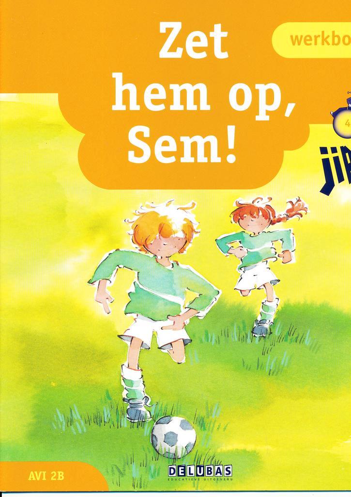 Jippie Werkboek Zet hem op Sem! AVI 2B  (3 stuks), Boeken, Schoolboeken, Verzenden