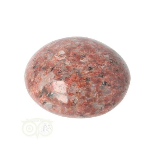Rode Graniet handsteen Nr 11 - 54 gram, Handtassen en Accessoires, Edelstenen, Nieuw, Verzenden
