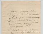 Frédéric Bérat (1801-1855) [compositeur français] - Lettre, Nieuw