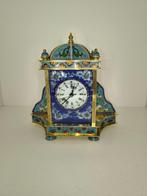 Chinese Cloisonné mantelklok - Geïnspireerd door de antieke, Antiek en Kunst