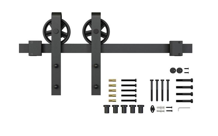 Schuifdeursysteem - Spaken met rails, Doe-het-zelf en Bouw, Raamkozijnen en Schuifdeuren, Nieuw