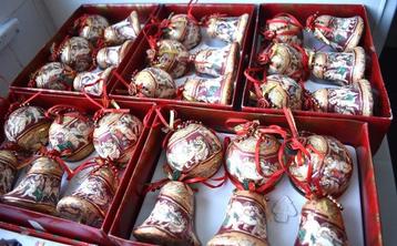 Figurine de Noël décorative (42) - boules de Noël/horloges beschikbaar voor biedingen