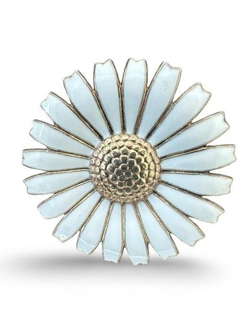 Anton Michelsen - Goud gevuld, Zilver - Broche - Pin-Broche, Antiek en Kunst, Antiek | Meubels | Stoelen en Sofa's