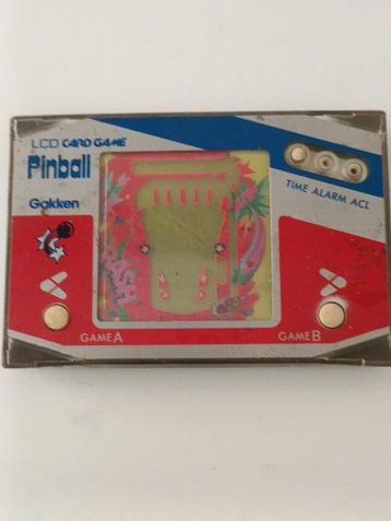 Gakken - LCD Card Game Pinball - Handheld gaming console