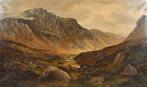 Henry W. Henley (1831-1931) - The Lairig Ghru pass in the