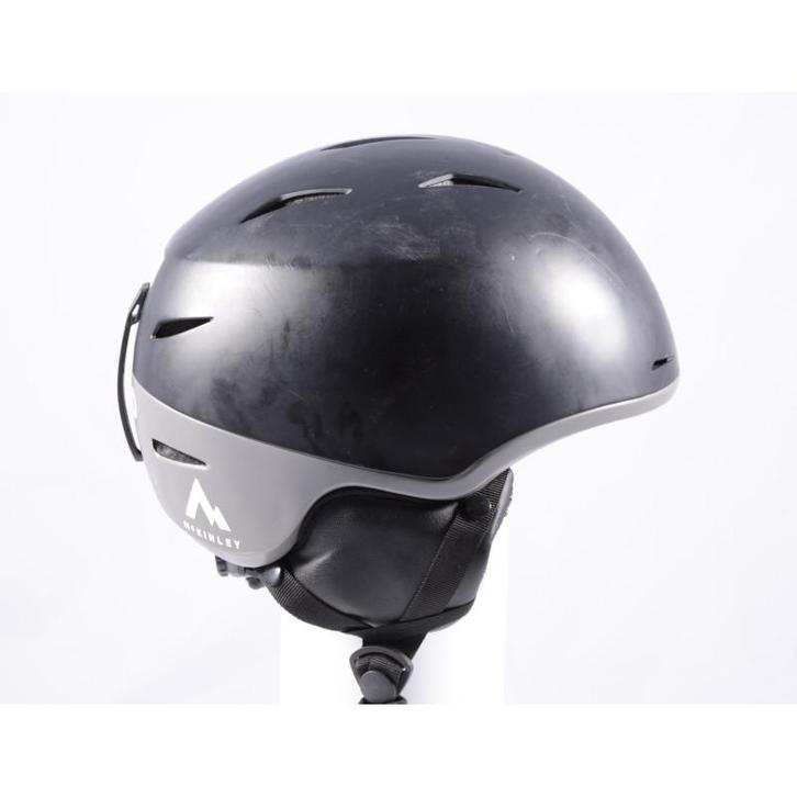 51 52 53 54 skihelm/snowboardhelm McKINLEY BOLD, Black/grey,, Sport en Fitness, Skiën en Langlaufen, Verzenden