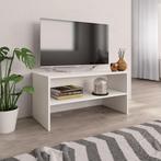 vidaXL Tv-meubel 80x40x40 cm bewerkt hout wit, Huis en Inrichting, Kasten |Televisiemeubels, Verzenden, Nieuw