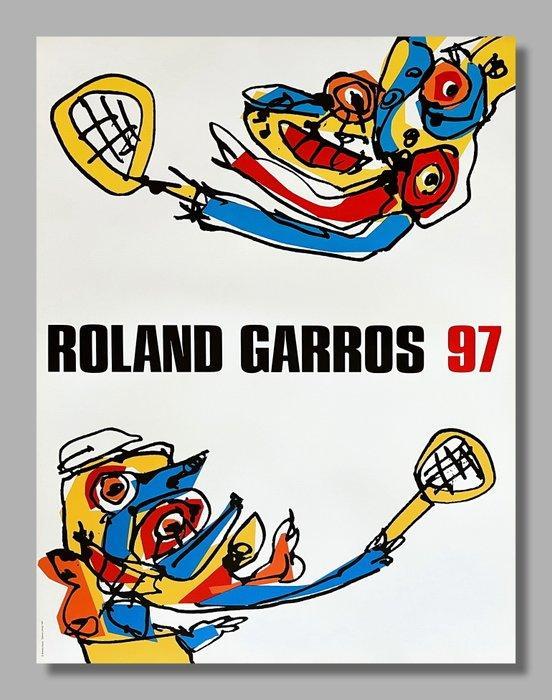 Antonio Saura und Hervé Télémaque - Originalplakate - Roland, Antiek en Kunst, Kunst | Tekeningen en Fotografie