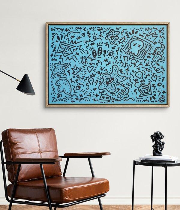 Omhie (1986) - Sussurro (XL - Unique Work) / Street Art •, Antiek en Kunst, Kunst | Schilderijen | Modern